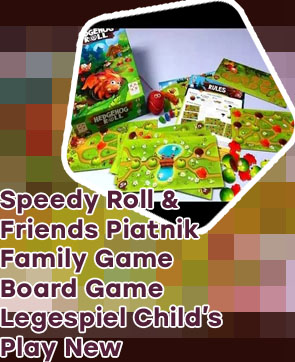 Speedy roll board game