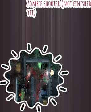 Top down zombie game