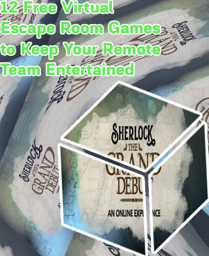 Virtual escape room online with friends